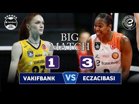 Vakifbank - Eczacibasi dynavit - Highlights - Turkiye volleyball league 2026 (leg2) 