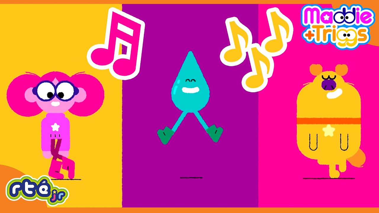 🌧️ 💃 The Raindance Song! 🕺💧 | Maddie + Triggs | 🎵 Song 🎵 | @RTÉjrOfficial