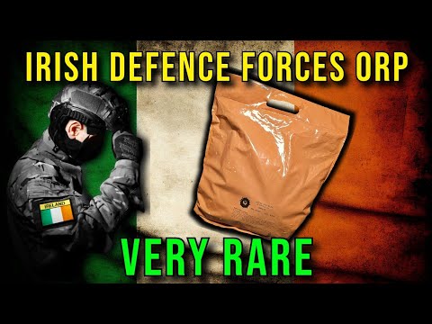 🇮🇪 | EXTREMELY RARE Irish Military ORP Menu D Review | 24 Hr. Elusive Ration