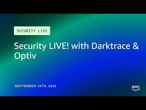 Security LIVE! with Darktrace & Optiv