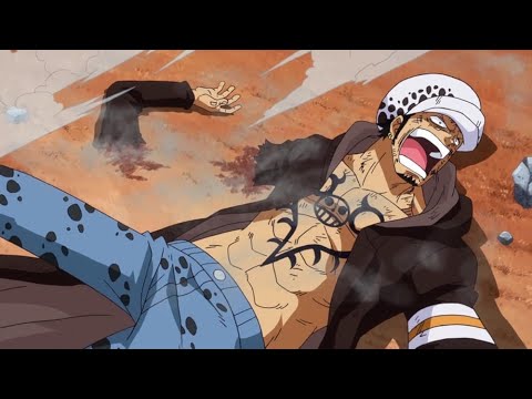 ONE PIECE ~ Doflamingo Cuts Off Laws Arm