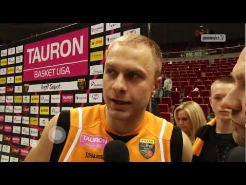 Trefl Sopot - Asseco Prokom Gdynia (14.04.2012) www.pomorska.tv