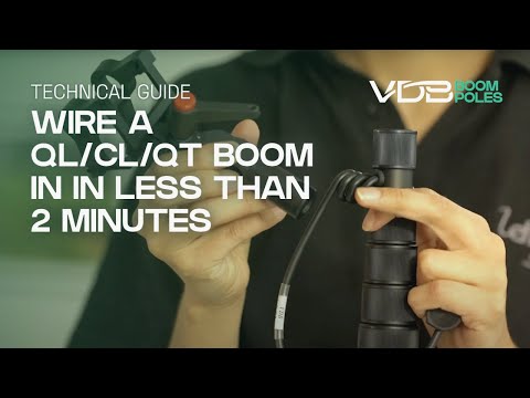 Wire a QL/CL/QT boom in less than 2 minutes