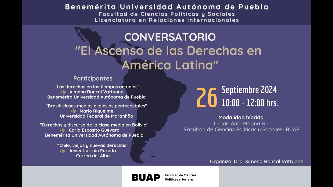 Conversatorio "El Ascenso de las Derechas en América Latina"