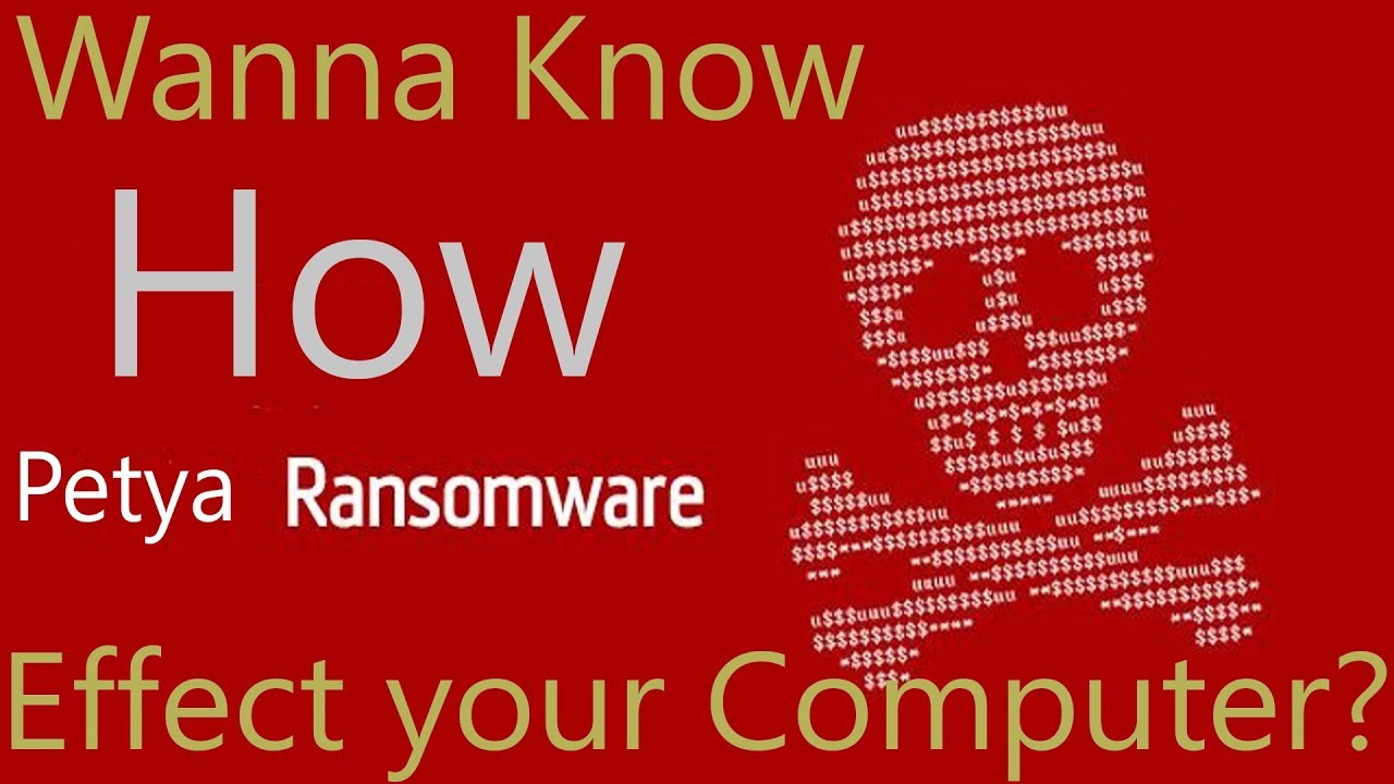 Petya Ransomware Live Attack