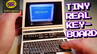 Tiny WORKING keyboard for a Commodore Educator 64 Mini! | Raspberry Pi PET {Quick Bytes}