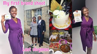 MT FIRST BRAND SHOOT/Admission To the Bar Celebration/ Last Vlogmas EP. 14