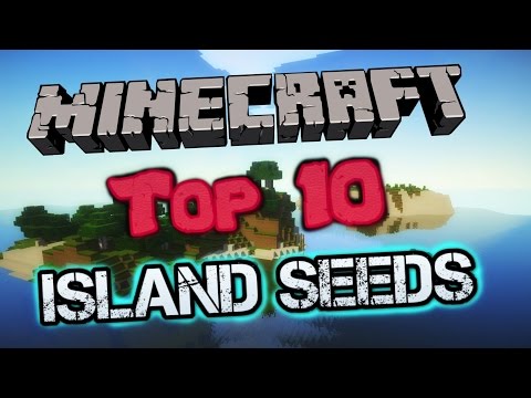 Minecraft Survival Island Seeds- TOP 10 BEST Island Seeds for 1.8! (HD)