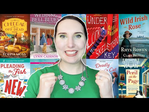 NEW Cozy Mystery Releases March 2022 (Rhys Bowen, Lynn Cahoon, NEW Cozy Series & More)