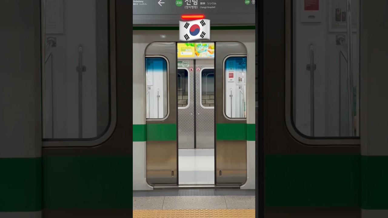 Metro Subway COMPARISON Japan 🇯🇵  South Korea 🇰🇷 Thailand 🇹🇭