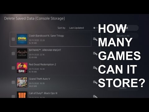 3rd YouTube video about how many games can 1tb hold