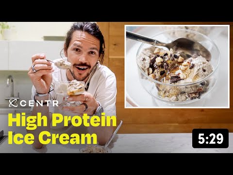 5-min High Protein Ice Cream Recipe