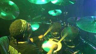 God Forbid -- The End Of The World -- Live Drum Cam -- 11/17/12 Scout Bar - Houston, TX