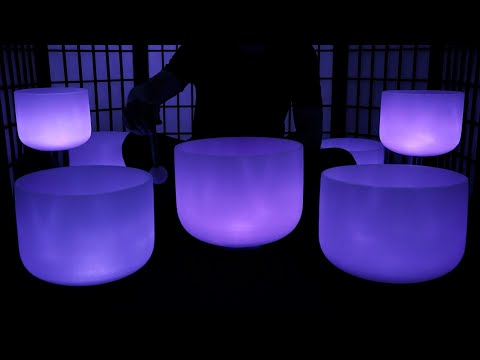 432Hz - 3 Hour Crystal Singing Bowl (NO ADS) Healing Sound Bath for Deep Sleep and Meditation