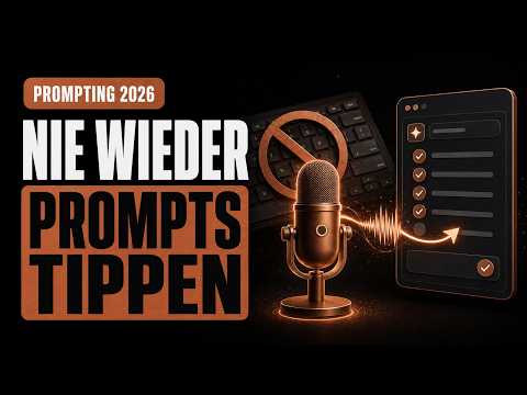 Video Thumbnail: Der beste Hack für bessere KI-Prompts - So holst du alles aus ChatGPT, Gemini, Claude und Co. heraus