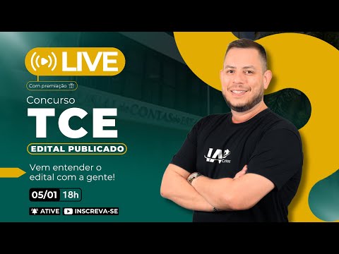 Banner de capa do material gratuito Edital publicado - TCE/RN: 55 vagas e remunerações de até R$ 15.553,30!