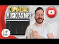 How To Download Music From Youtube As MP3 File