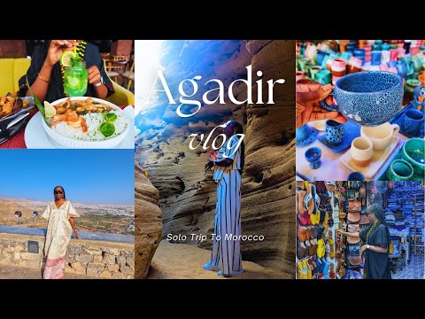 Morocco Vlog | Solo Trip to Agadir | I Spent 4 Days Exploring the City