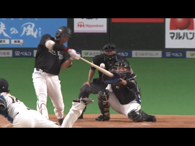 【2回表】マリーンズ・安田の完璧な当たりはライトスタンドへ!! 2021/4/2 F-M