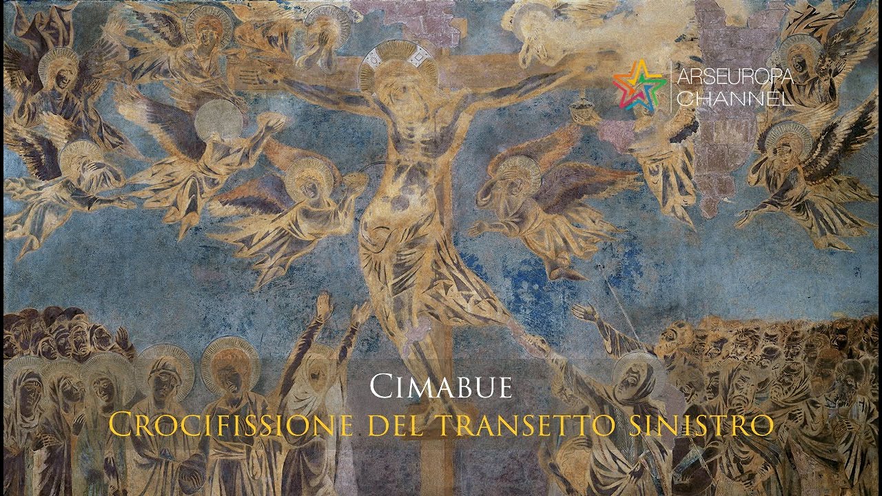 Cimabue - Crocifissione del transetto sinistro della Basilica Superiore di San Francesco
