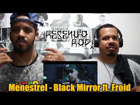 Menestrel - Black Mirror ft. Froid (Official Music Video) 📺 [RESENHA RAP!}