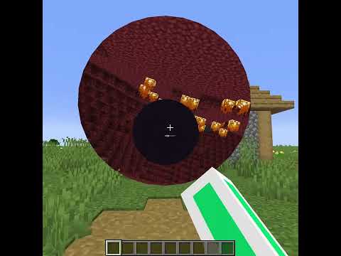 Cursed Spinning Immersive Portals in Minecraft