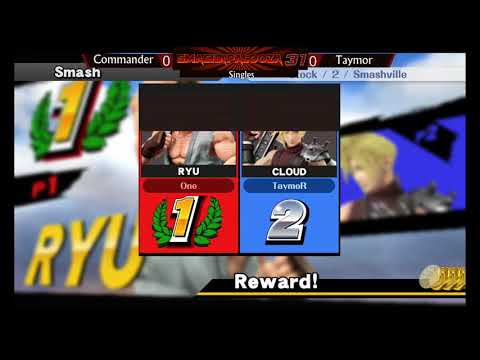 SmashaPalooza 31: Winners - Commander (Ryu) vs Taymor (Cloud, Lucas)