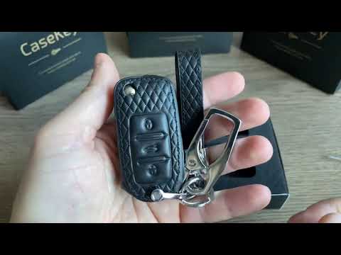 Кожаный чехол для ключа Volkswagen - фото 1 - id-p1420009230