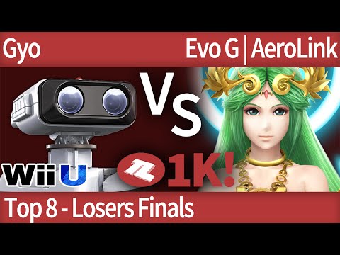 TLOC $1K Smash 4 - Gyo (ROB) vs Evo G | AeroLink (Palutena) - Top 8 - Losers Finals