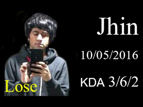Hi im Gosu Jhin AD ft Blitzcrank vs Twitch ft Janna - Full Stream 10/05/2016 KDA 3/6/2 - #27