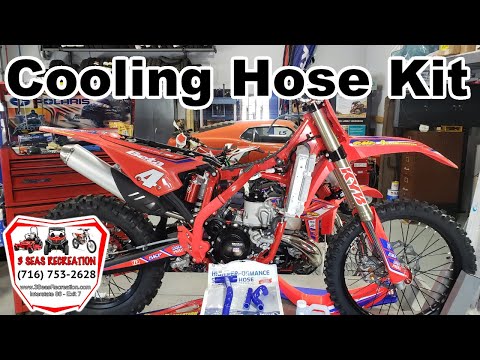 2020+ Beta 250 & 300 RR 2-Stroke Samco Cooling Hose Kit Install, 3 Seas Recreation, AB-22144