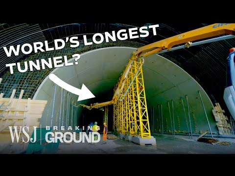 The $11B Tunnel That Could Save One of Europe’s Busiest Mountain Corridors | WSJ Breaking Ground