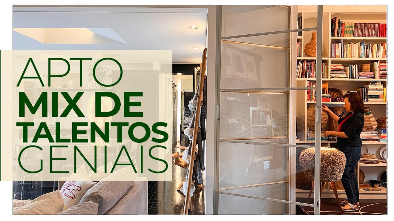 DECOR COM TALENTOS GENIAIS FEITOS À MÃO - APTO TODO DECORADO  COM DESIGN E ARTESANATO BRASILEIRO