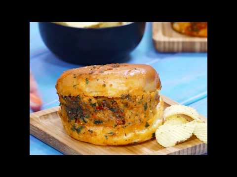 Homemade Tawa Burger