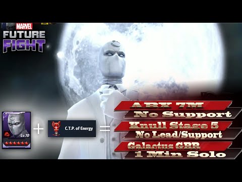 Moon knight With a CTP of Energy Is Beast | Marvel Future Fight |