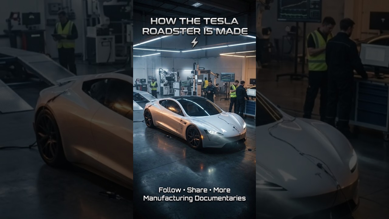 Inside the Advanced Factory Plant: How Tesla Is Building the Flying Roadster 2