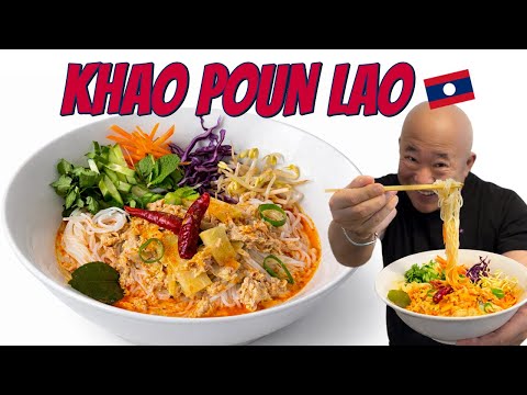 Khao poun kai - le délice laotien 😋​