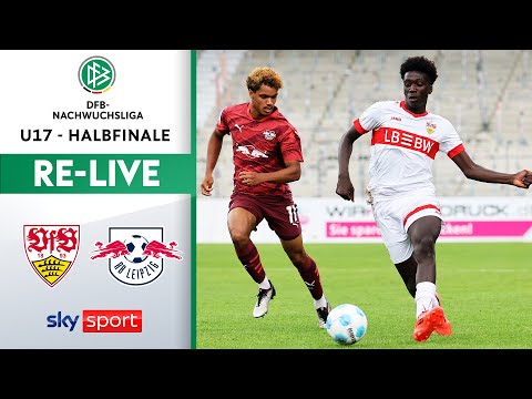 RE-LIVE | VfB Stuttgart U17 - RB Leipzig U17 | Halbfinale U17-DFB-Nachwuchsliga