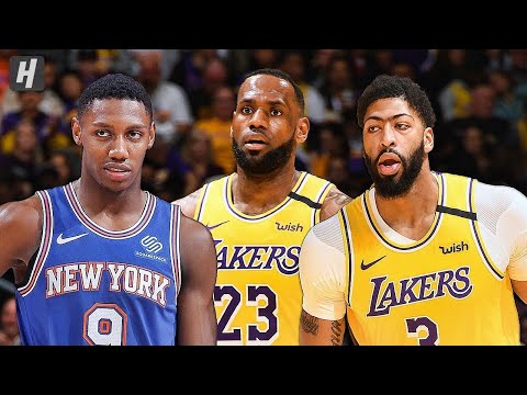 Los Angeles Lakers vs New York Knicks - Full Game Highlights January 7, 2020 NBA Season