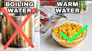 STOP boiling a giant POT of water for PASTA | FASTEST way of cooking PASTA