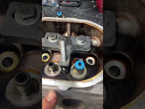 Installing valve springs lm7 Chevy 5.3l #chevypickup #lm7 #ls