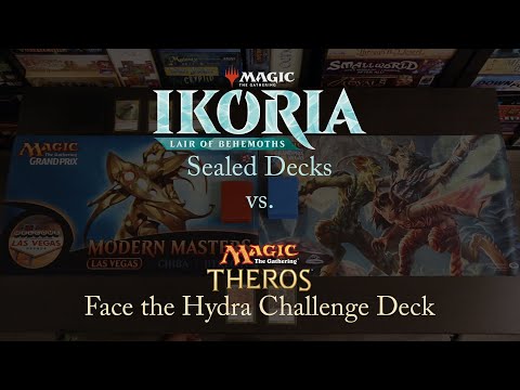 Magic: The Gathering: Ikoria: Lair of Behemoths Sealed Decks vs. Theros Face the Hydra