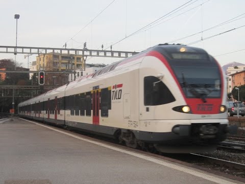 Corsa di prova / Testfahrt RABe 503 (ETR 610) a Lugano - 23.11.2014