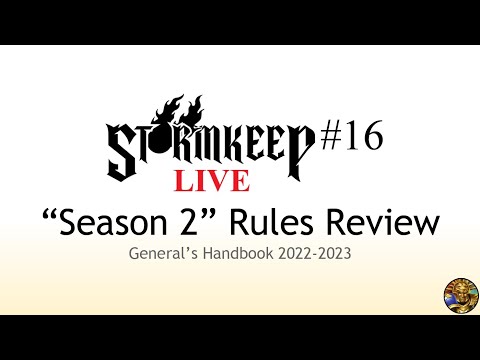 The Stormkeep LIVE #16 - Season 2 Rules Review (GHB 2022-2023)