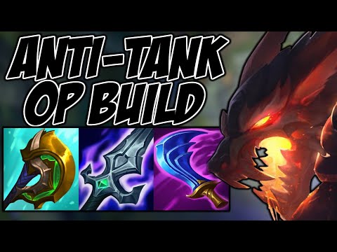 WARWICK TOP CHEESE BUILD STRAT - League of Legends