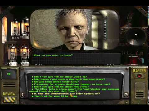 Fallout 2: President Tandi speech