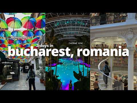 BUCHAREST ROMANIA Travel Guide: First impressions, top things to see & do | Visiting Therme Spa