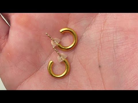 24k Sleeper Hoop Earrings From Menē Jewelry Review