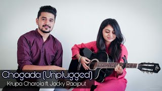Chogada Unplugged | Krupa Charola ft. Jacky Raajput | Guitar Cover | Loveyatri | Darshan Raval
