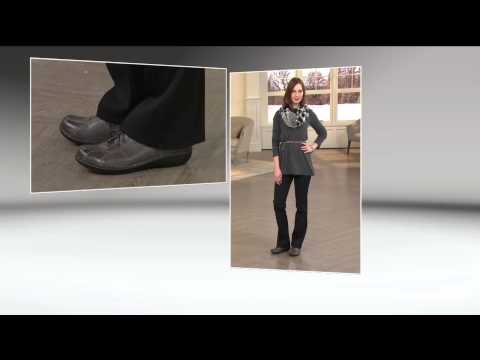 Clarks Leather Lace-up Shoes - Ashland Pearl with Jayne Brown